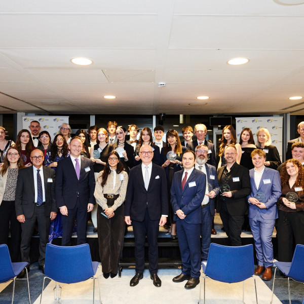 Cerimonie di premiazione a Ravenna e Bruxelles